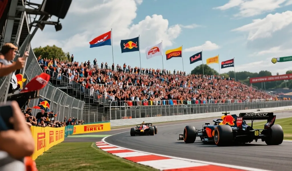 F1赛车极速飞驰,必赢体育直播氛围浓厚